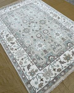 Alfombras de lana hechas a mano de lujo modernas de alta calidad, personalización anudada a mano suave, tamaño 5x8 a 12x14 para oficina en casa y hoteles vibrantes - Product Image 3