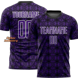 Vente en gros de maillots de football pour hommes 2025 élégant maillot de football sublimé de haute qualité pour les vêtements d'équipe - Product Image 5