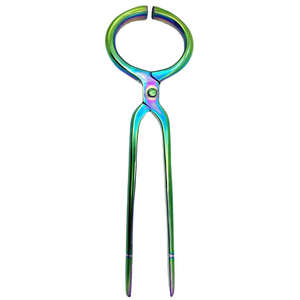 Nouvelle qualité en acier inoxydable Steal maréchal-ferrant testeur professionnel équipement pour animaux outil vétérinaire instrument emballage personnalisé - Product Image 3