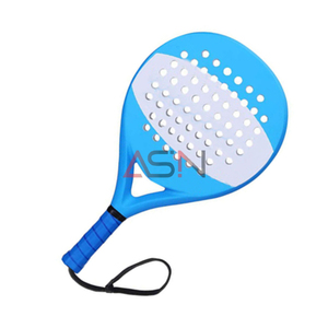 แร็กเกตเทนนิสชายหาดไม้พายไฟเบอร์กลาสแบบเรียบคาร์บอนไฟเบอร์เป็นมิตรต่อสิ่งแวดล้อม - Product Image 3