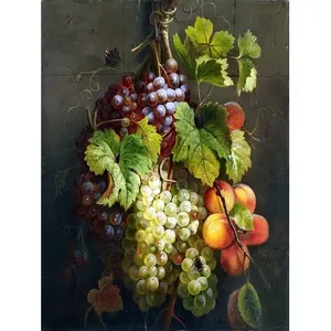 Catégorie Produits Nature morte Fruits et raisins Carrelage mural Cuisine ou salle de bain Dosseret en marbre Céramique Murale - Product Image 1