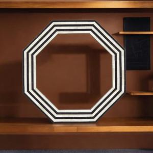 Indian Handmade Glass <b>Mirror</b> Modern Industrial Style Wedding Home <b>Wall</b> Decor Eco-Friendly 4pcs <b>Set</b> - Product Image 1