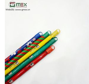 Origine vietnamienne Motif polyvalent Matériau PVC Manche à balai Style vis Pelles à poussière Tous les marchés Manche en bois d'eucalyptus - Product Image 4