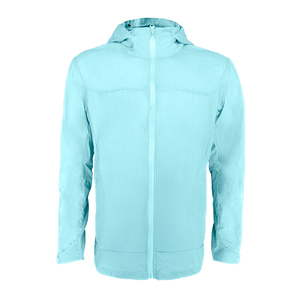 Belles couleurs zippées vestes de pluie imperméables coupe-vent à capuche respirant personnalisé pour hommes et femmes - Product Image 6