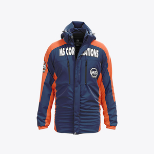 Men's Comfortable <b>Windbreaker</b> Jacket Custom Color Size Stand Collar New Design Breathable Fabric Lining for Winter - Product Image 3