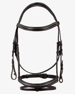 Elegante ecuestre rápido de muestra de alto diseño de competición brida de caballo de cuero brida de doma para montar disponible atractivo - Product Image 3