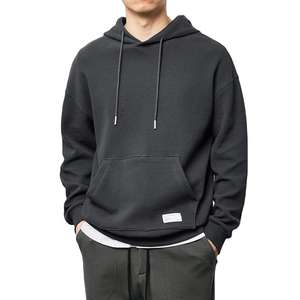 OEM ropa deportiva para hombre personalizado bordado térmico Waffle en blanco sudaderas ligeras algodón Waffle tejido sudaderas con capucha - Product Image 6