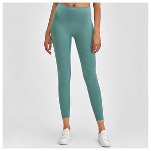 Nouveau gros personnalisé côtelé Yoga Legging vêtements de sport de sport femmes vêtements d'entraînement vêtements de fitness sport actif Legging - Product Image 3