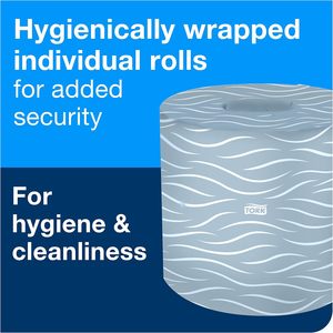 Papier toilette Tork Advanced Standard, blanc, 2 plis, 500 feuilles/rouleau, 80 rouleaux/caisse (2461200) - Product Image 5