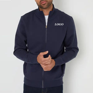 Sweat-shirt zippé classique, tendance et confortable pour hommes 2026 – Conception de logo personnalisée, tenues décontractées streetwear, fabrication de haute qualité - Product Image 1