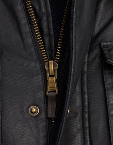 Custom <b>Men's</b> Solid Woven Windproof Breathable Autumn Varsity Casual Hooded <b>Jacket</b> Stand Collar Zipper Closure <b>Warm</b> Pocket Coated - Product Image 4