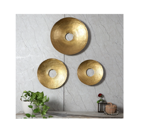 นาฬิกาแขวนผนังสุดหรูอุปกรณ์ตกแต่งบ้านทำจากเหล็กศิลปะติดผนังผู้ผลิตและส่งออกจากอินเดีย - Product Image 5