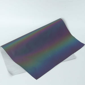 Çin tedarikçisi ucuz termal yansıtıcı kumaş yeni ürün gökkuşağı TC yansıtıcı giysi kumaşı - Product Image 3