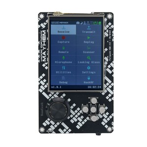 HAMGEEK PortaPack <span class=keywords><strong>H2M</strong></span> Edición Signature Autorizada con GPS Analógico TCXO de 10.00MHZ para Hackrf One - Product Image 1