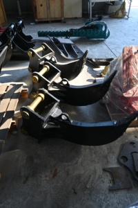 Nuovo <span class=keywords><strong>Ripper</strong></span> a Denti Idraulico da 3.5t per Escavatore, Giallo, con Scarificatori Affilati e Componente Motore Centrale per Vibrazione e Frantumazione Potente - Product Image 3