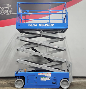 แพลตฟอร์มยกแบบกรรไกรไฟฟ้า Genie GS-2632 ความสูง 10 เมตร ระบบไฮดรอลิกเต็มรูปแบบ พร้อมบริการจัดส่งฟรีที่ดีที่สุด - Product Image 3
