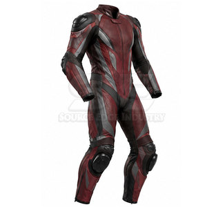 Custom Design Breathable <b>Waterproof</b> Men's Motor Bike Suit <b>One</b> Piece Leather High Quality Customizable Wholesale Clothing - Product Image 3