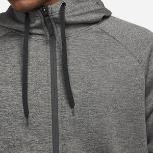 Sweat à capuche zippé en molleton technique en coton avec logo personnalisé 2025, manches américaines, taille XL, vêtements de sport, nouveau design personnalisé, broderie - Product Image 3