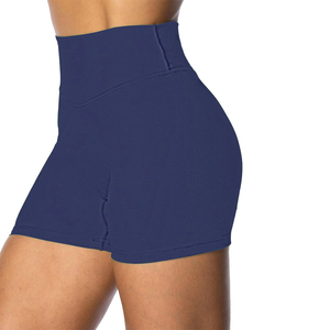 Shorts de Yoga de Alta Calidad para Mujer, Color Azul, para Ciclismo, Running, Entrenamiento, Fitness, Transpirables, Ecológicos y de Secado Rápido - Product Image 3