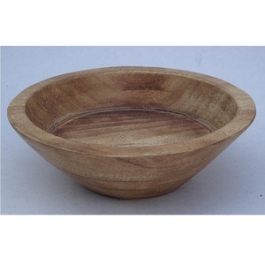 ชามกลมไม้สําหรับเทียนชามเรือเทียนไม้เปล่าทํามือขวดเทียนไม้ Votive - Product Image 4