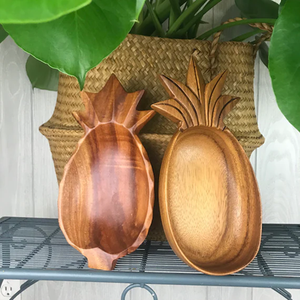 Durable acacia <b>wood</b> serving <b>bowl</b> wholesale pineapple shape handcrafted wooden <b>salad</b> <b>bowls</b> for export quality and best product - Product Image 6