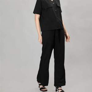 Elegante conjunto de 2 piezas para mujer con parte superior e inferior a juego, perfecto para ropa informal o trajes elegantes - Product Image 6