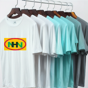 T-shirt en coton 100% pour homme, best-seller, design personnalisé, couleur unie, taille plus, décontracté, élégant, tricoté - Product Image 1