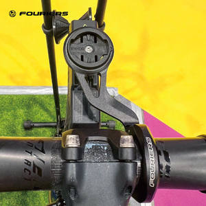 Support d'ordinateur anodisé noir Fouriers HA-GAMPR12 compatible avec GARMIN Edge & MIO & Bryton pour guidon de 31,8 mm - Product Image 3