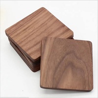 Sous-verres en bois écologiques les plus vendus, design personnalisable, taille moderne, couleur bois naturel, marque Thung Thinh Binh