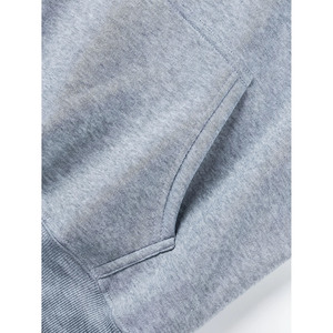 Sudadera con Capucha para Hombre, 100% Algodón, Felpa, Corte Regular, Color Sólido, Informal, con Bolsillo, para Otoño - Product Image 6