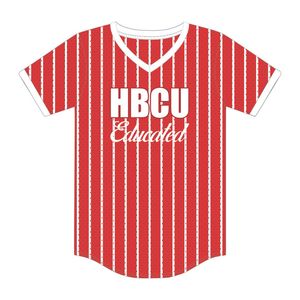 Pull de baseball rouge DST, broderie chenille, pour sororité grecque Delta Divine Nine, éducation HBCU, T-shirt - Product Image 2