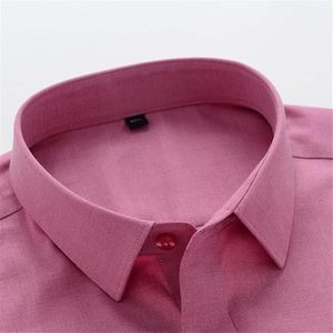 Camisas de vestir formales de lujo de manga larga de marca empresarial con logotipo personalizado para hombres - Product Image 2