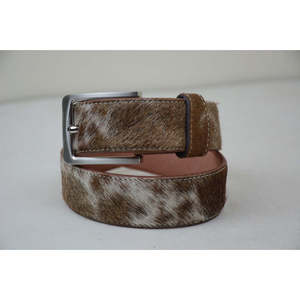 Cinturón de Cuero Vacuno Tostado Hecho a Mano Heritage, Cinturón Vaquero de Cuero Genuino de Primera Calidad con Hebilla de Cobre de Alta Calidad - Product Image 6