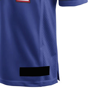 Vente directe d'usine, maillots de football américain sur mesure, couleur personnalisée, grande taille, 100% polyester, séchage rapide, vente en gros - Product Image 4