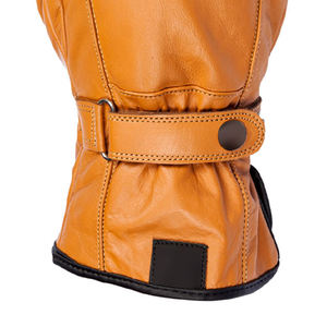 Guantes de Motociclismo de Carreras de Fibra de Carbono de Diseño Personalizado, Dedos Completos, Cuero Genuino, Antideslizantes, Resistentes al Viento, Cierre de Velcro, Resistentes - Product Image 5