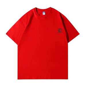 Camiseta de gran tamaño de algodón puro 100%, camiseta de manga corta para hombre, técnicas lavadas con hombros descubiertos para hombre - Product Image 3