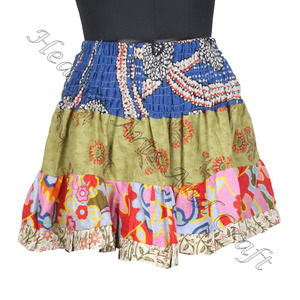 กระโปรงมินิเซ็กซี่สำหรับใส่ในฤดูร้อนกระโปรงมินิปะสไตล์โบฮีเมียนแนวยิปซีอินเดียสำหรับงานเทศกาลมินิราฮิปฮอปปี้โบฮีเมียน - Product Image 6
