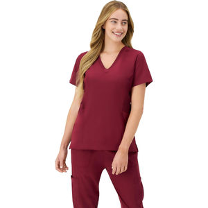 Élégant Jogger Scrubs Uniformes Ensembles Hôpital Médecin Infirmière Médical Gommage Costumes Coton Unisexe En Gros Plus La Taille Personnalisé 2025 - Product Image 1