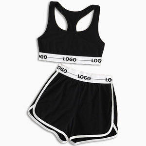 Ensemble de yoga décontracté pour l'hiver, short de sport, style décontracté, haute élasticité, autre matière, uni, 2 pièces, short respirant, coupe ajustée, unisexe - Product Image 3