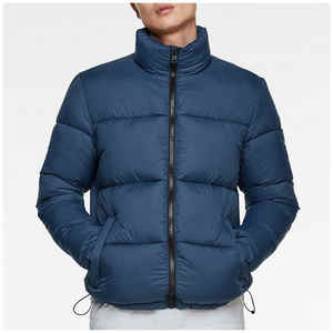 Las últimas tendencias, nuevo fabricante de diseño, servicio OEM, el último diseño de invierno, chaquetas acolchadas de burbujas cálidas con cuello de pie para hombres - Product Image 3