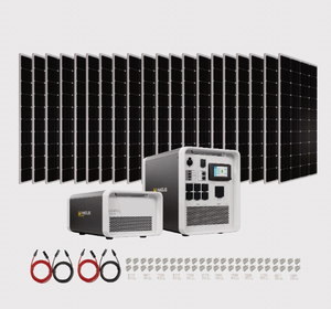 Kits de Generadores Solares de 5 KWh para Bricolaje, Industriales, OEM/ODM, Más Vendidos, con Garantía de 3 Años para Estaciones de Suministro de Energía - Product Image 1