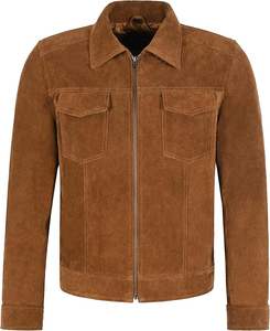 Plus Size High Street Winter College Leather Bomber <b>Jacket</b> Wholesale Blank Varsity Custom Logo Plain <b>Suede</b> Velvour Dyed Thick - Product Image 5