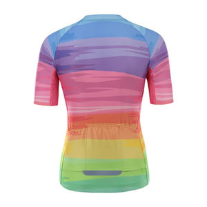 Maillot de vélo à manches courtes à séchage rapide personnalisé chemises respirant 100% polyester Service OEM - Product Image 2