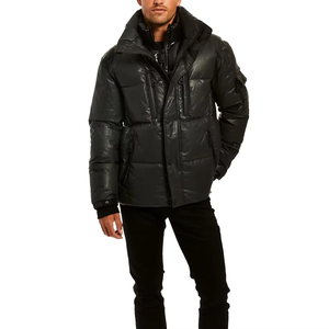 Chaqueta Acolchada con Capucha y Logotipo Personalizado, Diseño Moderno para Hombre, Manga Larga, Color Personalizado, Impermeable y Ecológica - Product Image 3