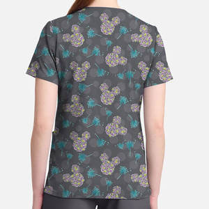 Uniforme Médico Elegante Talla XL, de Lona, Secado Rápido, Transpirable, Unisex, con Diseño de Cuello Único, Múltiples Bolsillos, Colores Sólidos, para Hospital - Product Image 4