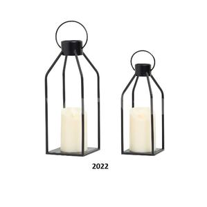 Wholesale Custom Decorative <b>White</b> Glass & Metal Steel Decorative <b>Lanterns</b> - Product Image 4