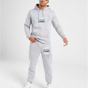 Ensemble de survêtements 2 pièces pour hommes, pulls molletonnés et pantalons de jogging, ensemble de survêtements actifs - Product Image 1