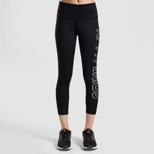 Leggings Deportivos Flex Fit de Cintura Alta Sin Costuras, Talla XS, Color Negro, Nailon/Spandex, Efecto Push-Up y Compresión, Técnica Lavada - Product Image 1