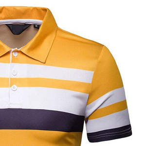 Polos de hombre Low Moq, logotipo personalizado, secado rápido, ligero, 100%, material de algodón, Polo para hombre - Product Image 2