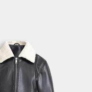 Veste en cuir véritable de qualité supérieure pour homme au meilleur prix coupe-vent imperméable hiver High Street couleur unie devant toutes les tailles disponibles - Product Image 5